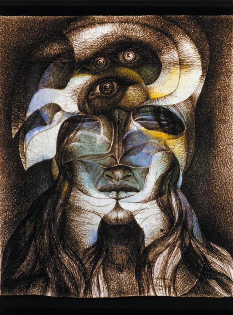 Astarte. 1989. Zeichnung Bernd Rosenheim