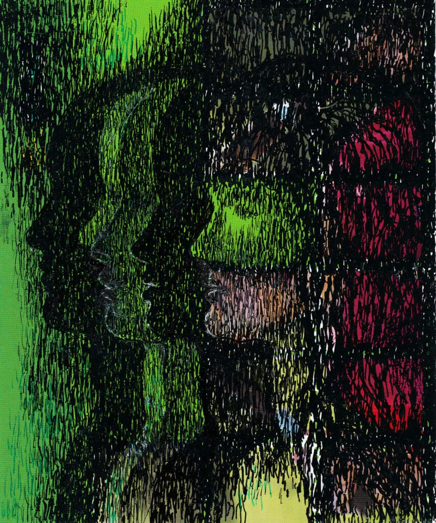 Die grüne Maske, Digitalgrafik