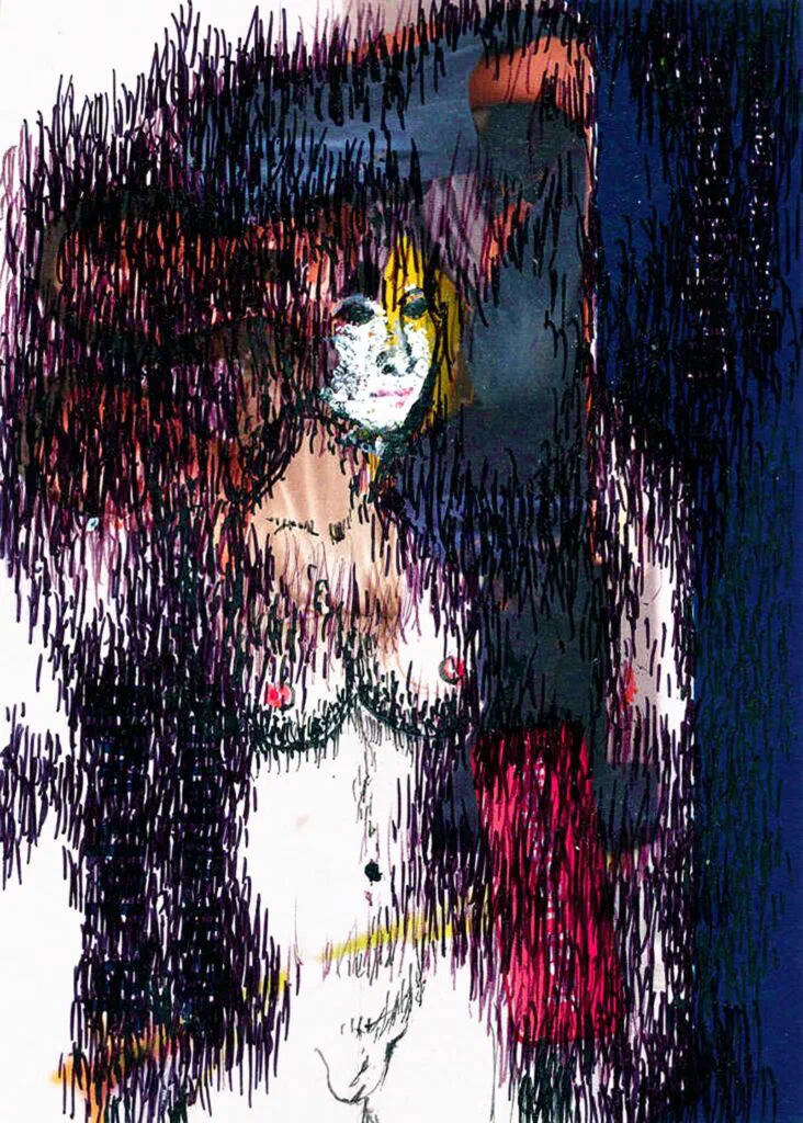 Die Kurtisane. 2010. Digitaldruck Bernd Rosenheim