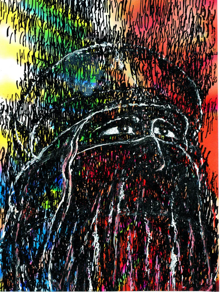 Burka, Digitalgrafik