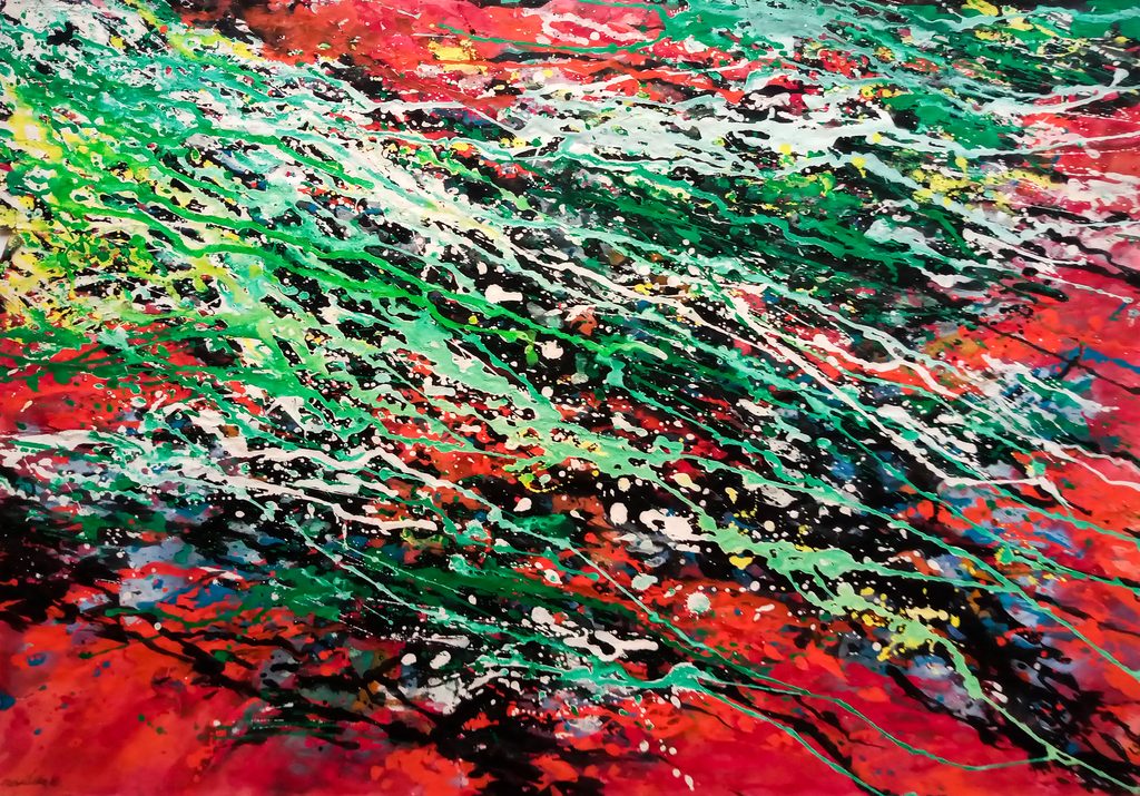 1960 Ohne Titel, Gemälde