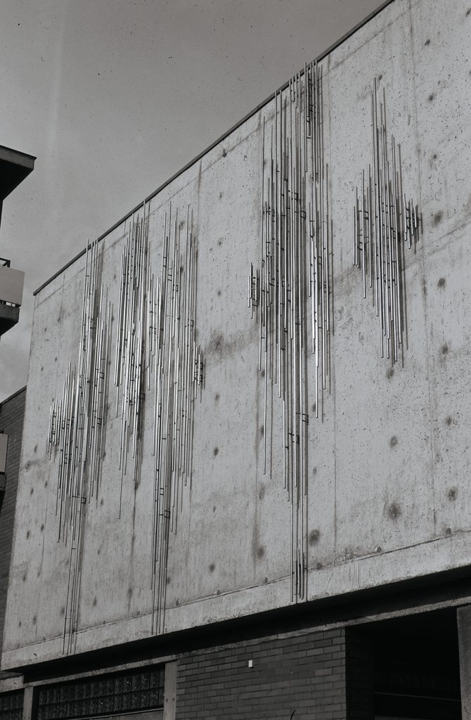 Lichtrelief, Wandrelief, Detailansicht