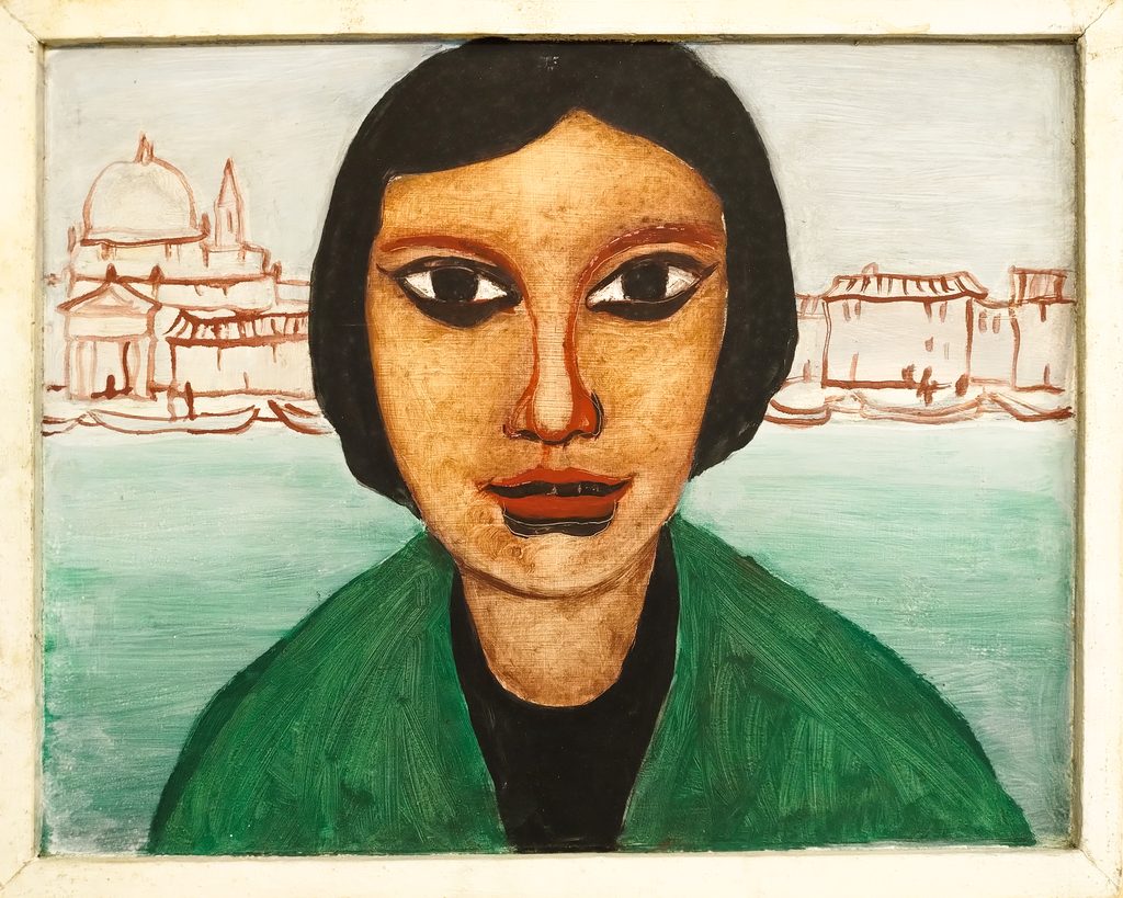 1954 Giudecca, Öl auf Hartfaser