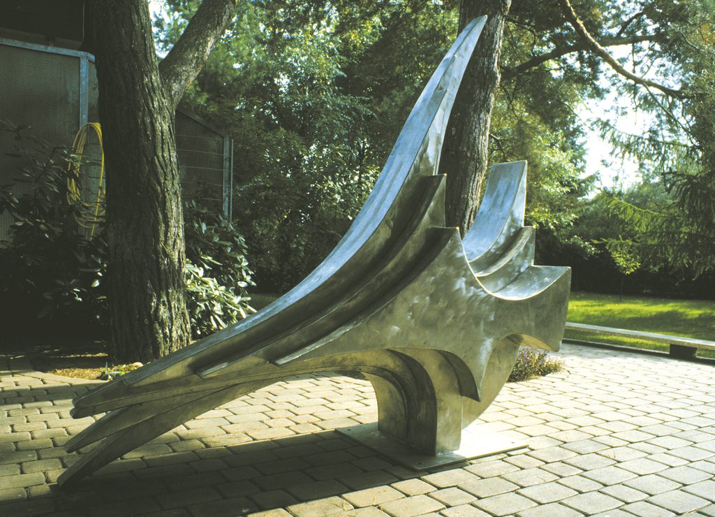 Sturmvogel, Skulptur, Edelstahl