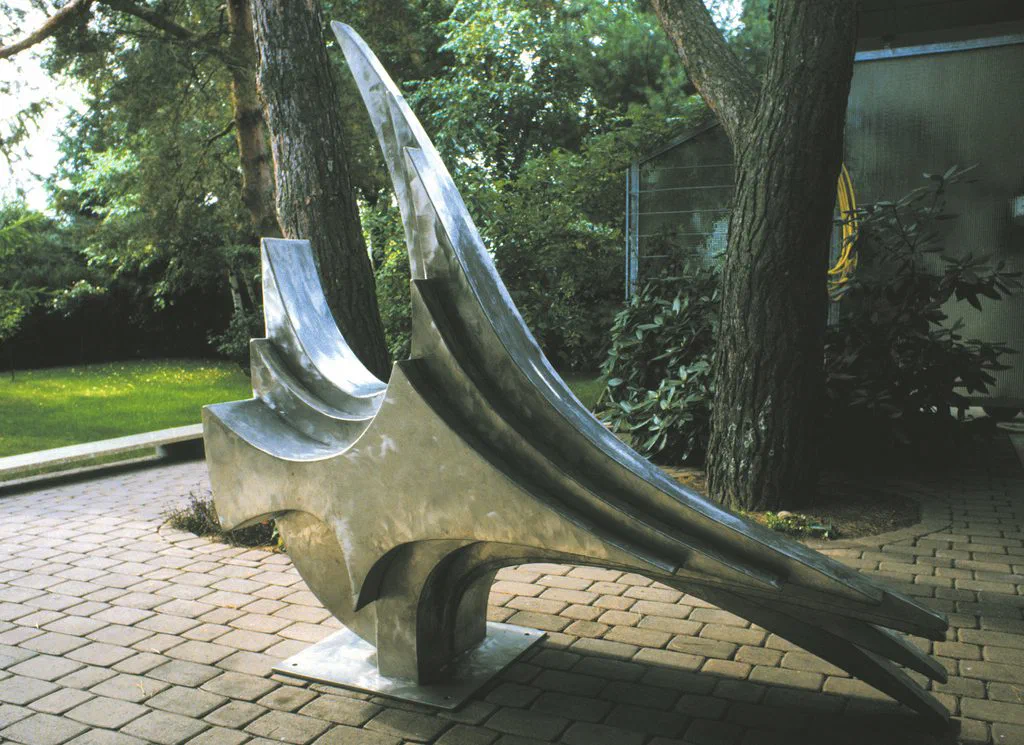 Sturmvogel, Skulptur, Edelstahl