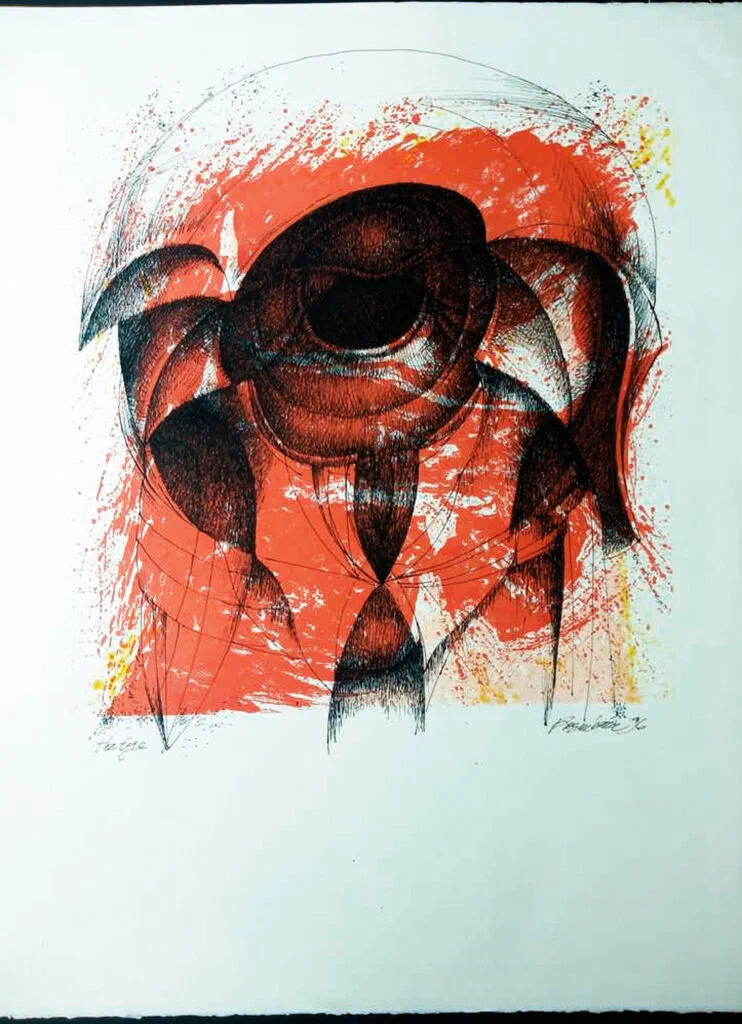 The Eye. 1996. Zeichnung Bernd Rosenheim