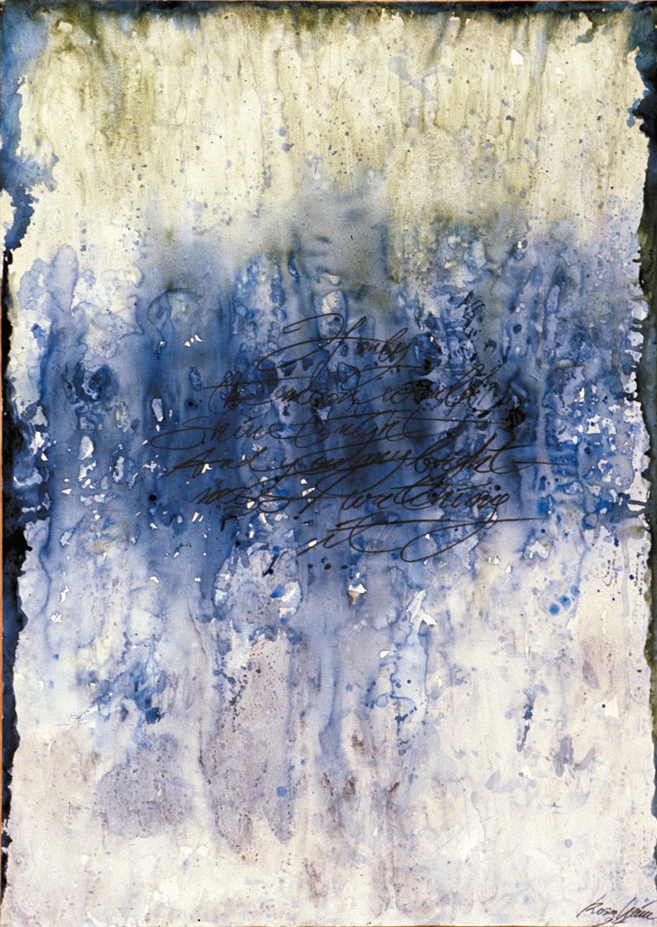 The Great Wall 8, Acryl und Bleistift auf Papier