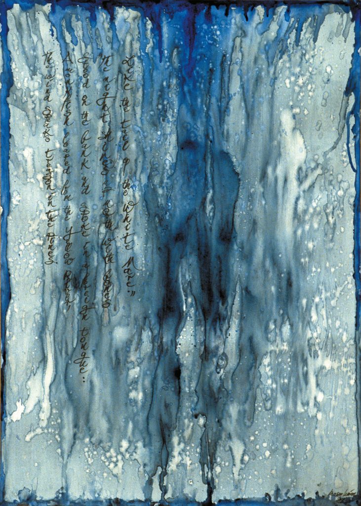 The Great Wall 11, Acryl und Bleistift auf Papier