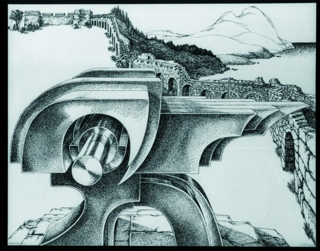 Eisentiger (Festung von Pylos), Serigraphie